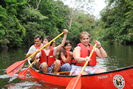 Kayaking at Chaa Creek