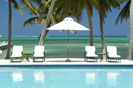 Beach front pool