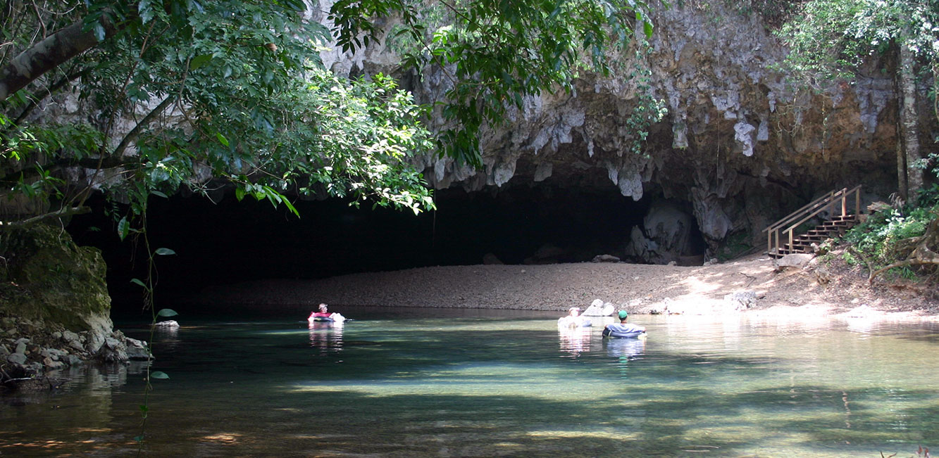 Cave Tubing