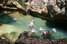 Cave Tubing